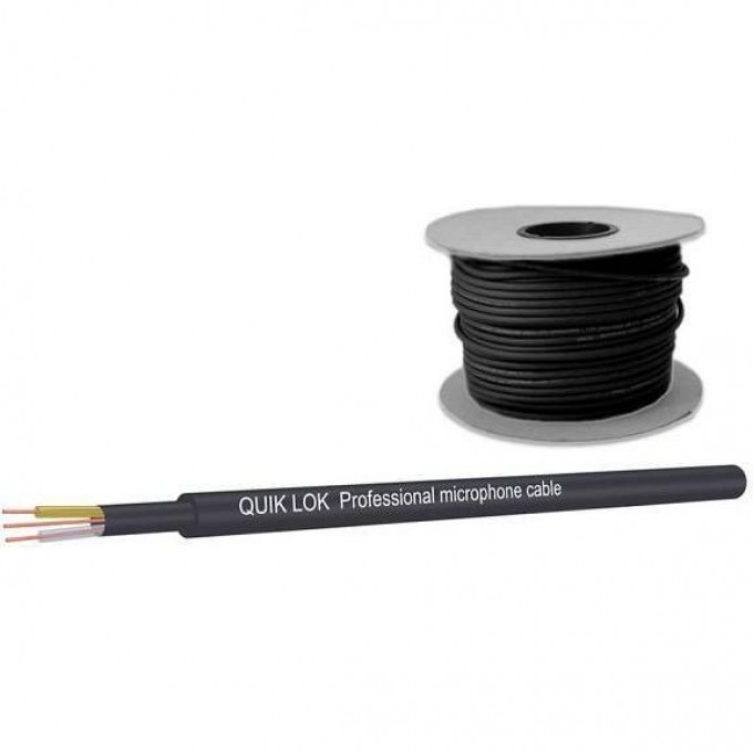 Микрофонный кабель QUIK LOK CM675 BK 28978