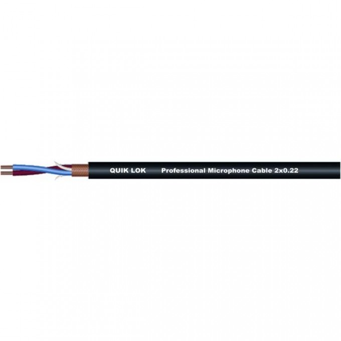 Микрофонный кабель QUIK LOK CM995BK 28986